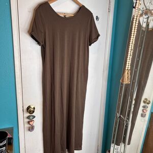 J. Jill maxi t-shirt dress very soft material